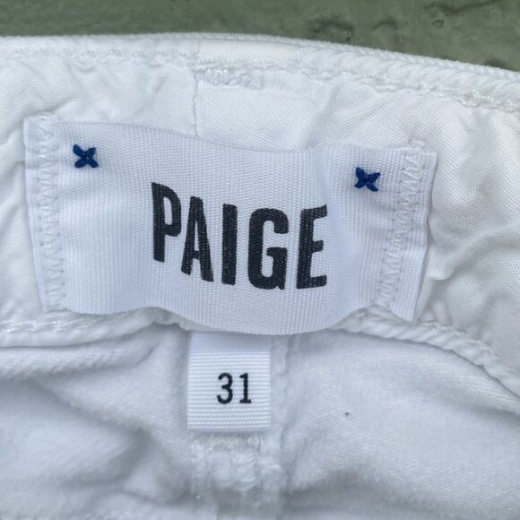 PAIGE Sz 31 Skyline Crop Hem Skinny Jeans - Picture 7 of 11